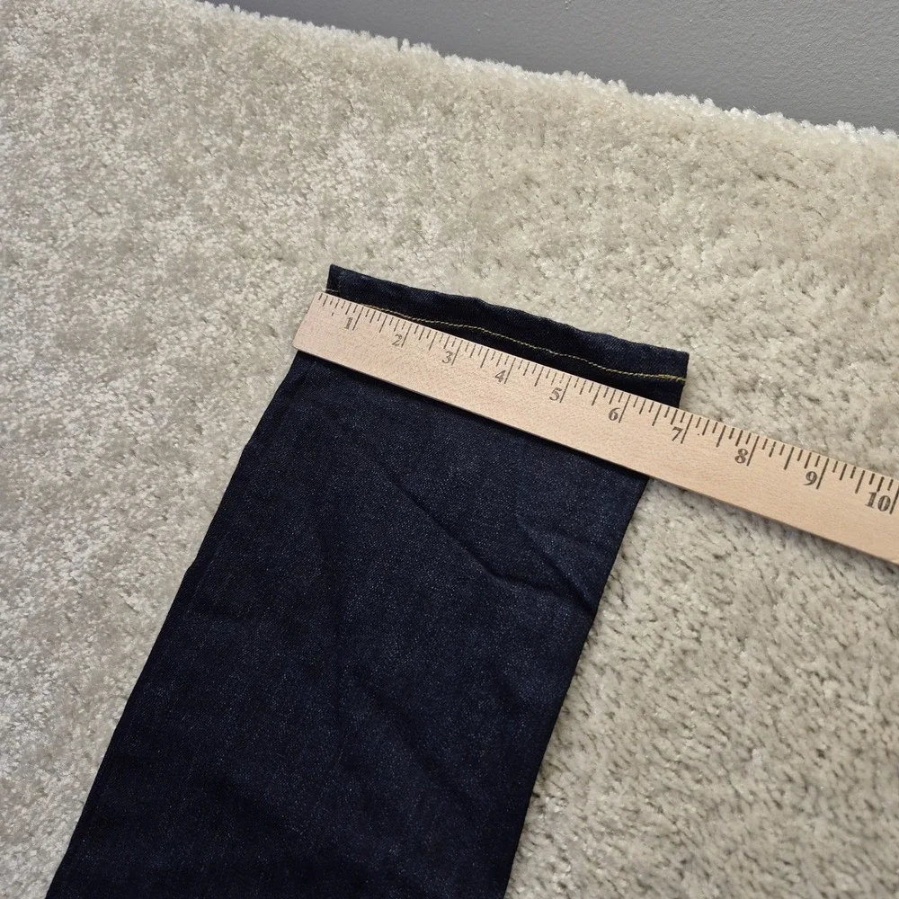 Mizzen Main Skinny Jeans Mens 34/36 Dark Wash Blue Stretch Comfort Skate Punk